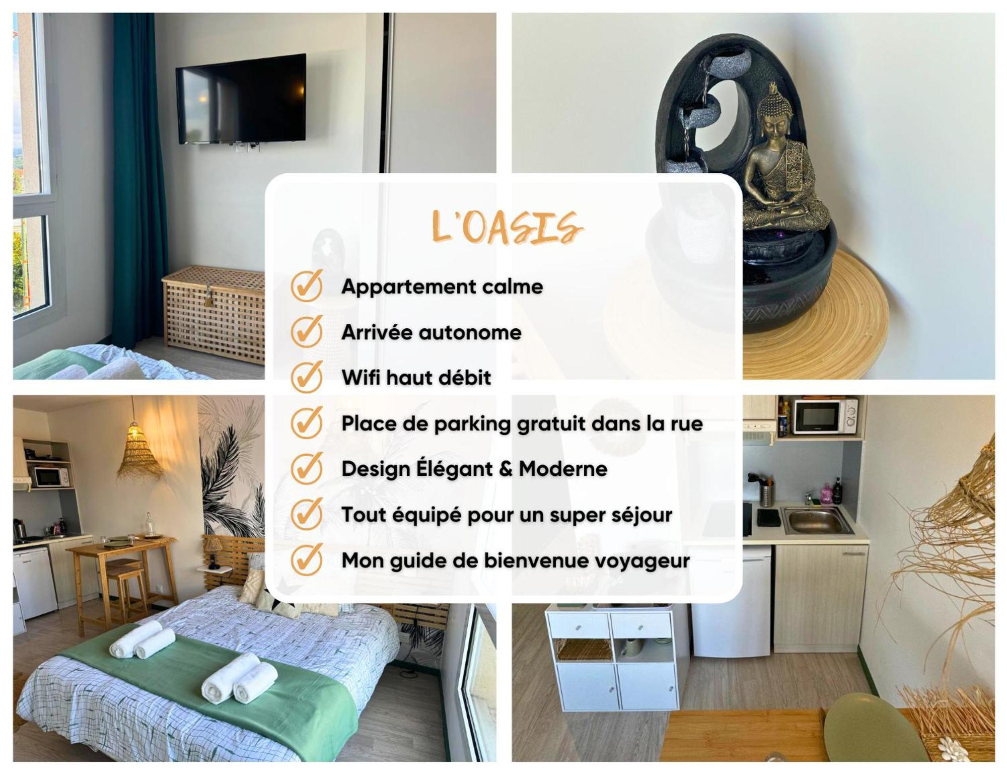 Oasis - Wifi, Clim, Vue, Equipe Appartement Lourdes Buitenkant foto