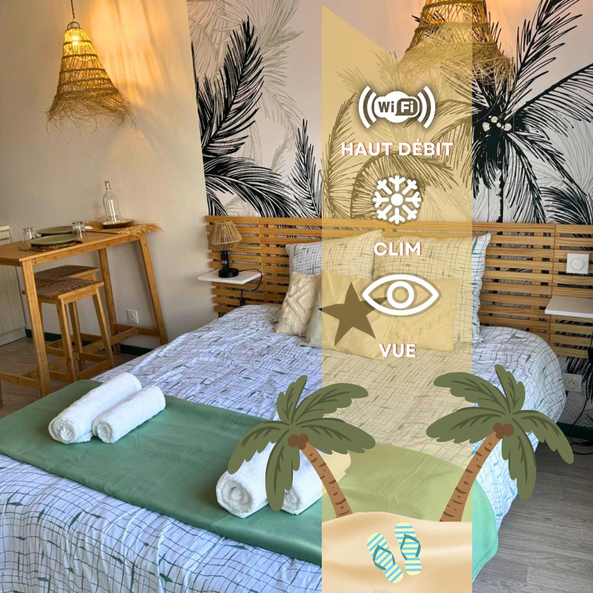Oasis - Wifi, Clim, Vue, Equipe Appartement Lourdes Buitenkant foto